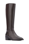Aquatalia Ricarda Weatherproof Knee High Boot In Brown