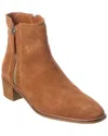 Aquatalia Romana Weatherproof Suede Boot In Brown