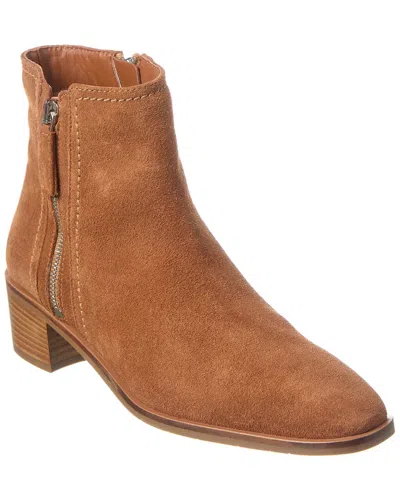 Aquatalia Romana Weatherproof Suede Boot In Brown