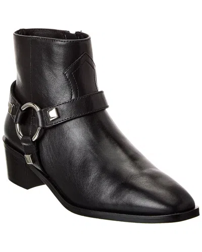 Aquatalia Rosario Weatherproof Leather Boot In Black