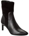 Aquatalia Malania Weatherproof Leather Boot In Black