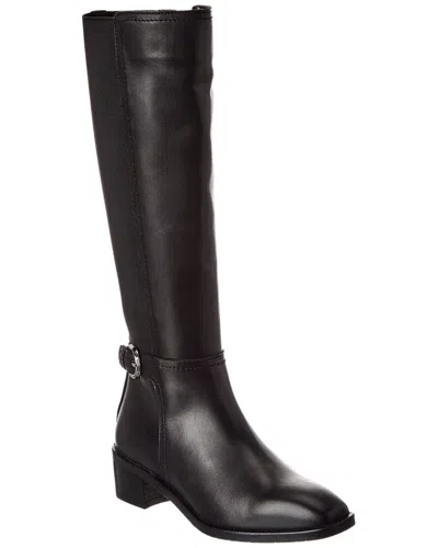Aquatalia Roxy Suede Boot In Black