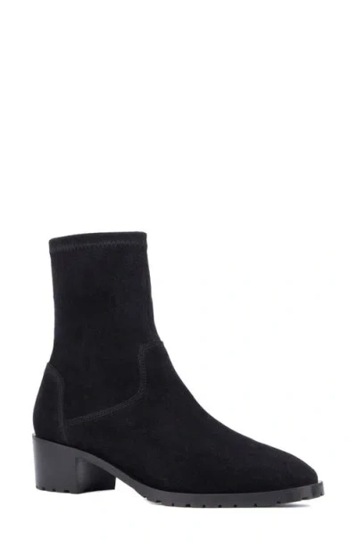 Aquatalia Roza Weatherproof Sock Bootie In Black