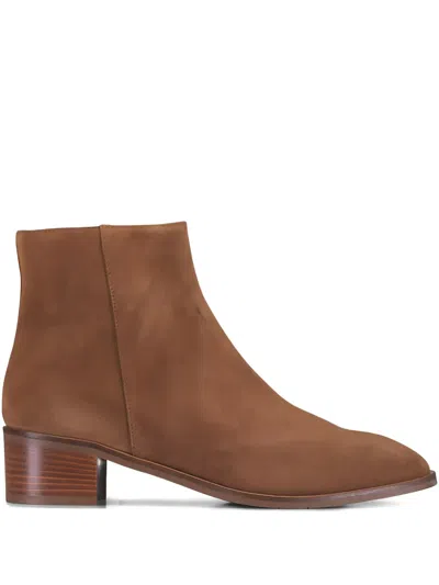 Aquatalia Sabrena Boots In Brown