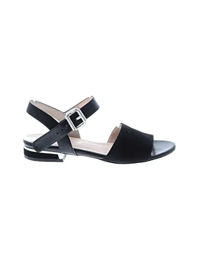 Pre-owned Aquatalia Sandals In Black