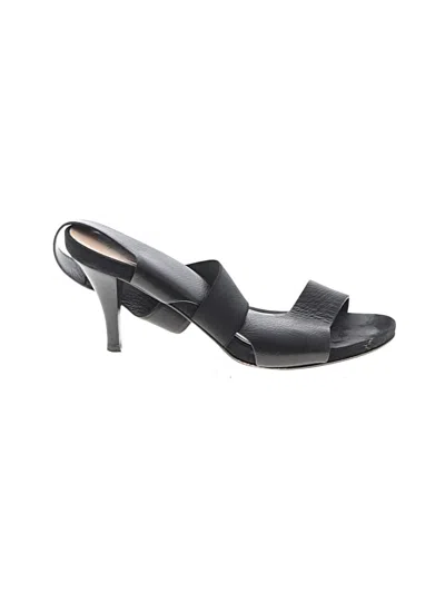 Pre-owned Aquatalia Sandals In Black