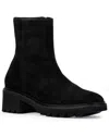 Aquatalia Saundra Weatherproof Suede Boot In Black