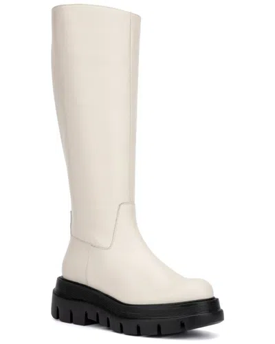 Aquatalia Scilla Weatherproof Leather Boot In White