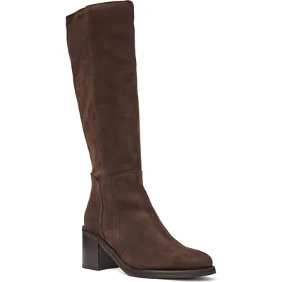 Aquatalia Serafina Water Resistant Knee High Boot In Brown