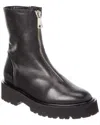Aquatalia Sheilah Waterproof Leather Bootie In Black