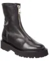 Aquatalia Sheilah Waterproof Leather Bootie In Black
