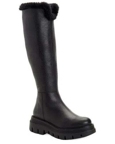 Aquatalia Shiloh Weatherproof Leather Boot In Animal Print