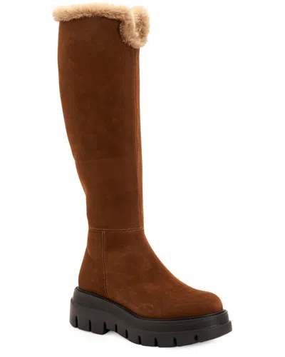 Aquatalia Shiloh Weatherproof Suede Boot In Multi