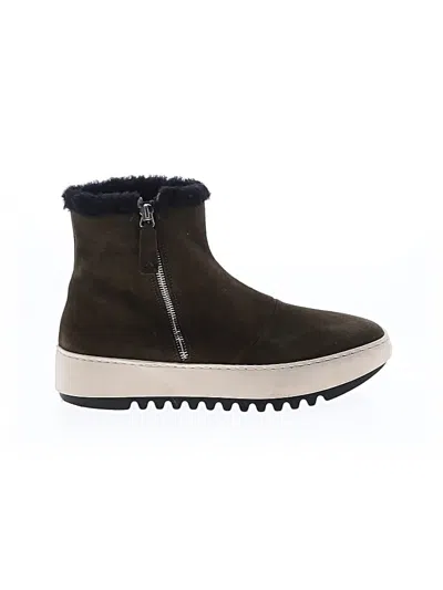 Pre-owned Aquatalia Sneakers In Green