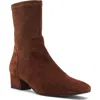 Aquatalia Stassi Water Repellent Bootie In Brown