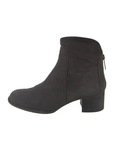 Pre-owned Aquatalia Suede Boots In Gray