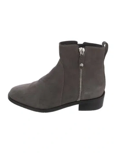 Pre-owned Aquatalia Suede Boots In Multi