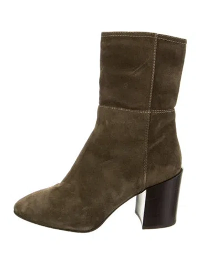 Pre-owned Aquatalia Suede Boots In Multi