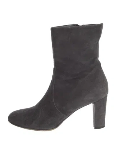 Pre-owned Aquatalia Suede Boots In Multi