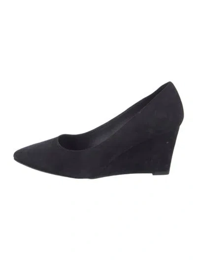 Pre-owned Aquatalia Suede Pumps In Blue