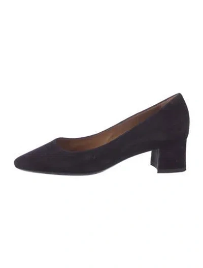 Pre-owned Aquatalia Suede Pumps In Multi