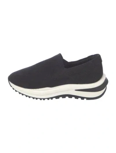 Pre-owned Aquatalia Suede Sneakers In Blue