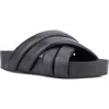 Aquatalia Talya Platform Slide Sandal In Black