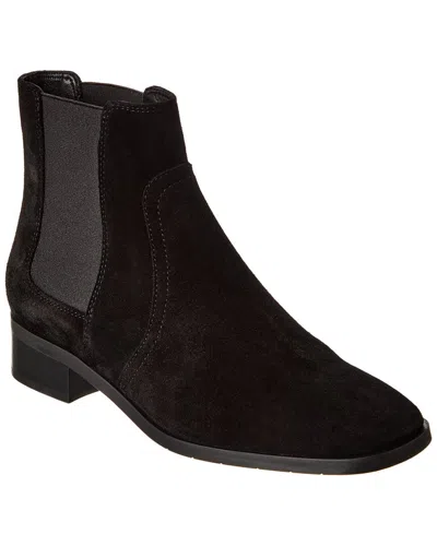 Aquatalia Tamera Weatherproof Leather Boot In Black