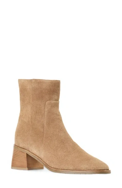Aquatalia Tulli Leather Bootie In Brown