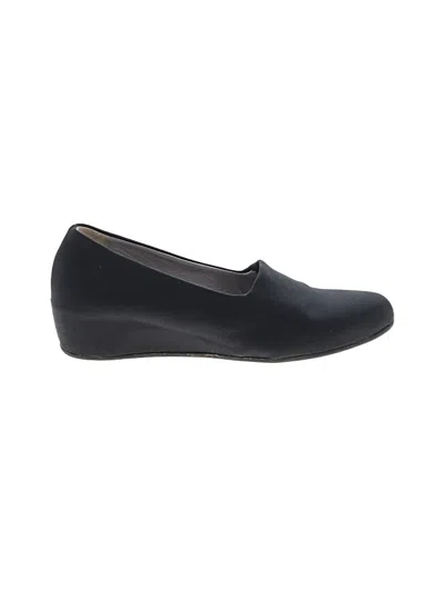 Pre-owned Aquatalia Wedges In Black