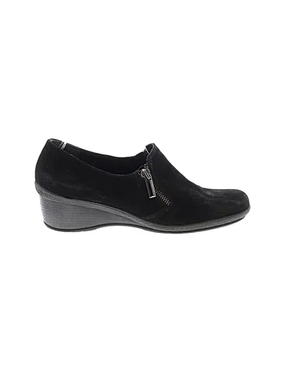 Pre-owned Aquatalia Wedges In Black