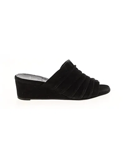 Pre-owned Aquatalia Wedges In Black
