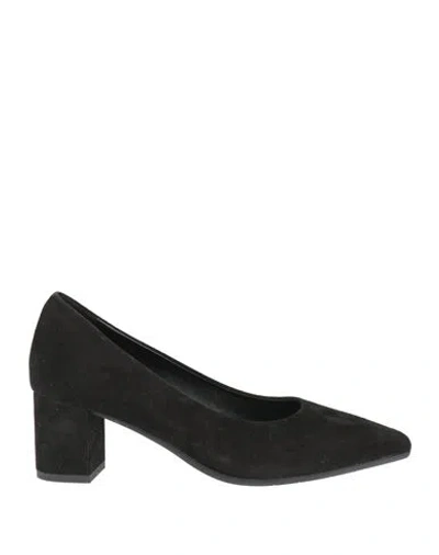Aquatalia Woman Pumps Black Size 6.5 Leather