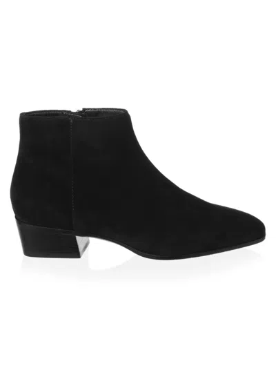 Aquatalia Women's Fuoco Suede Ankle Boots In Black