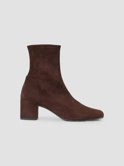 Aquatalia Women's Luana 65mm Suede Ankle Boots In Brown