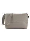 Aquatalia Women's Verona Leather Crossbody Bag In White