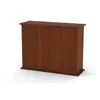 Aquatic Fundamentals 30/45 Gallon Serene Cherry Upright Aquarium Stand In Brown