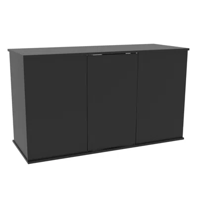 Aquatic Fundamentals 75/90 Gallon Black Upright Aquarium Stand In Gray
