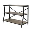 Aquatic Fundamentals Kyndall Laine Home 40/55 Gallon 3-tier Aquarium Stand, Swerved Front Leg In Gray