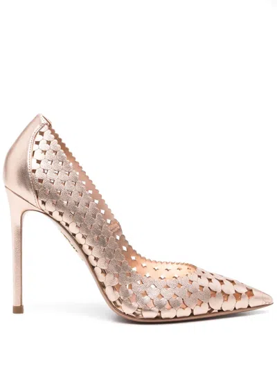 Aquazzura 105mm Amourose Pumps In Pink