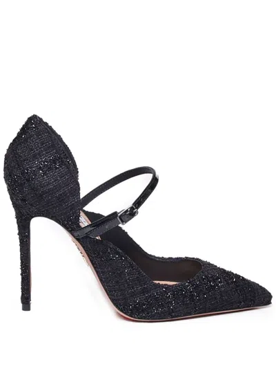 Aquazzura 105mm Bellezza Pumps In Black