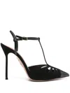 Aquazzura 105mm Camille Pumps In Black