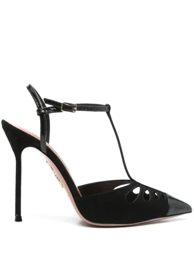 AQUAZZURA 105MM CAMILLE PUMPS