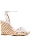 Aquazzura Round Toe Wedges Ankle Strap