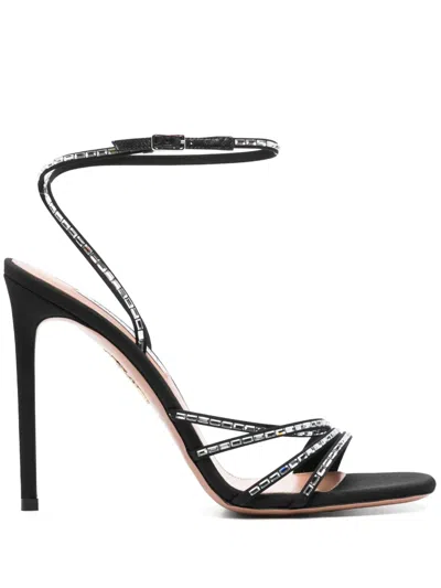 AQUAZZURA 105MM MISTICA SANDALS