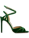 Aquazzura 105mm Moves Sandal 105 In Green