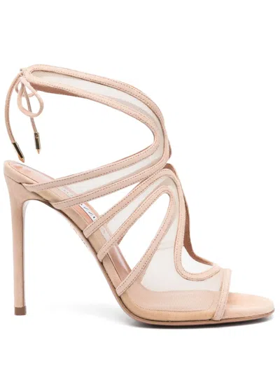 Aquazzura 110mm Cut Out-detail Sandals