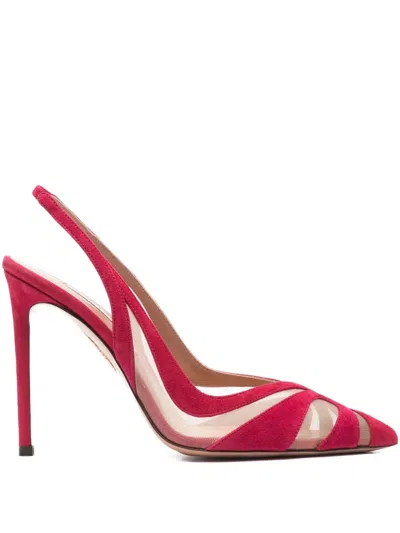 Aquazzura 110mm Lune Sling Pumps