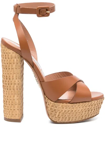 Aquazzura 150mm Leather Sandals