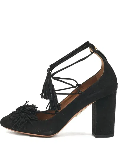 Pre-owned Aquazzura 2024 Tasselled Pumps